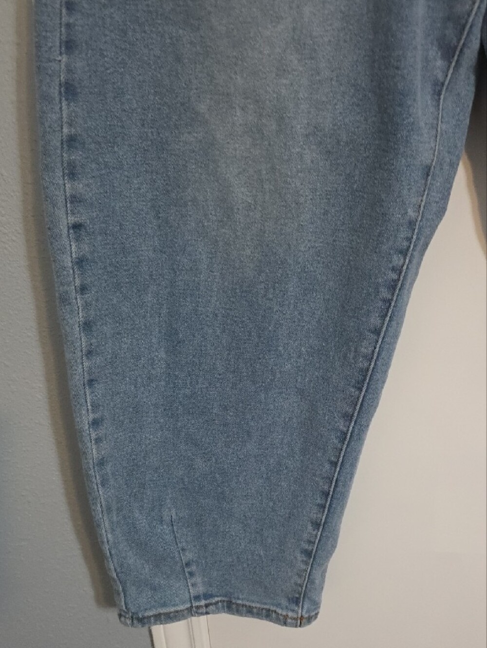 Indigo Poppy Light Wash Barrell Jeans Sz 10 - Picture 5 of 8